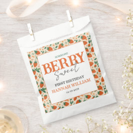 Sacolinha Berry Sweet Strawberry 1st Birthday Party