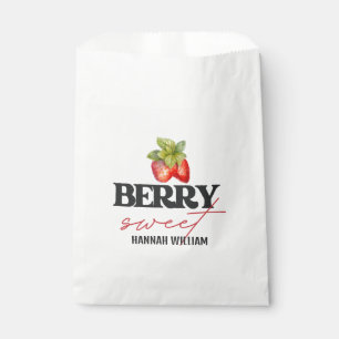 Sacolinha Berry Sweet Strawberry Chá de fraldas