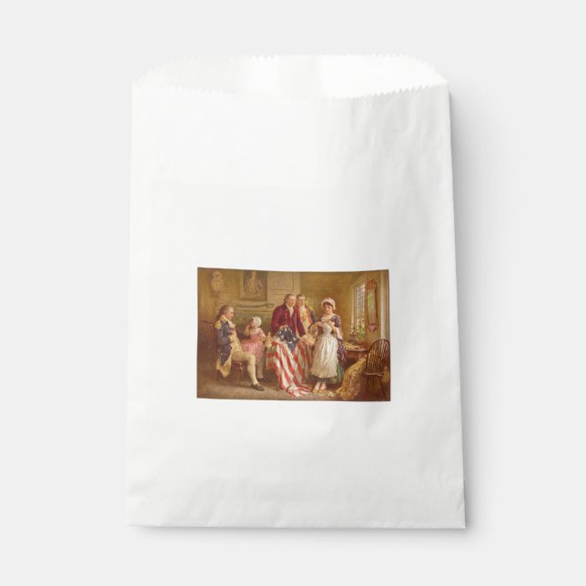 Sacolinha Betsy Ross, 1777 (História Americana) (Patriota do (Frente)