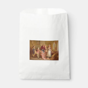 Sacolinha Betsy Ross, 1777 (por Jean Leon Gerome Ferris)