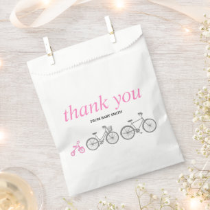 Sacolinha Bicicleta Rosa