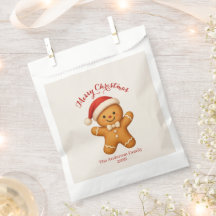 Biscoito de Natal Fofo com Chapéu de Papai Noel - 