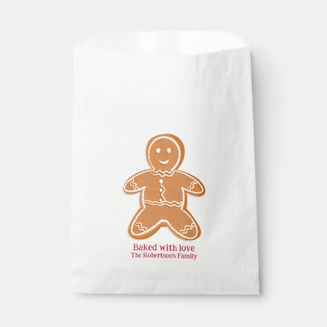 Sacolinha Biscoitos de pão-de-gengala (Frente)