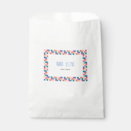 Sacolinha Blocos Multicolores Reproduzíveis