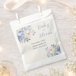 Sacolinha Blue Floral Boy Baby In Bloom Chá