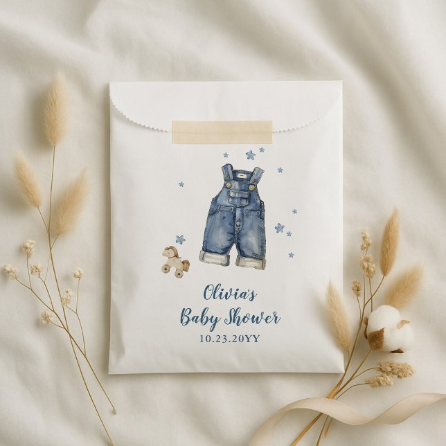Sacolinha Blue Jean Baby Shower (Criador carregado)