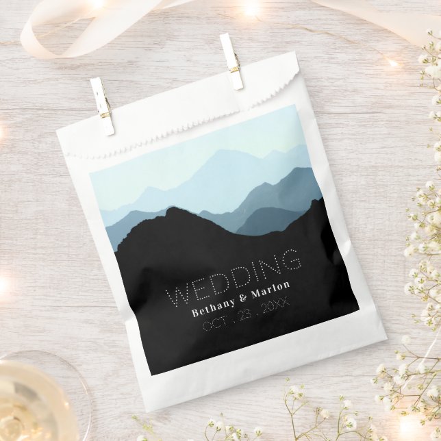 Sacolinha Blue Mountain Range, Casamento Russo (Cortado)