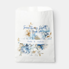 Sacolinha Blue Romance Floral Wedding