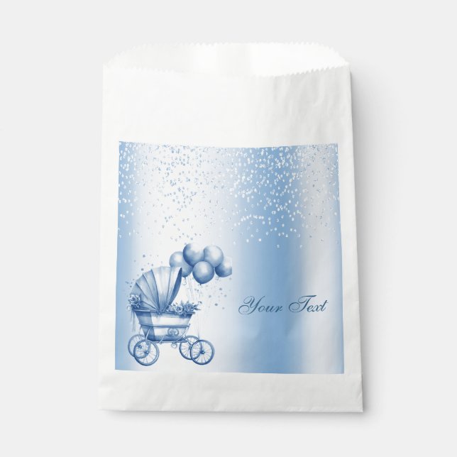 Sacolinha Blue Stroller Favler Bag (Frente)