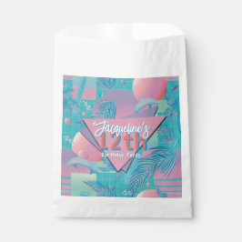Sacolinha Blue Summer Vaporwave Sunset Birthday