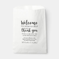 Boas-vindas do casamento Obrigado Hotel Personaliz