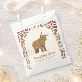 Sacolinha Boho Arch Santa Chá de fraldas Ocidental