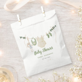 Sacolinha Boho Gênero Vintage Neutral Chá Russo para Bebês