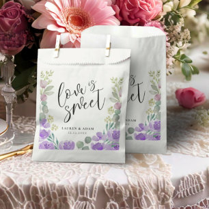 Sacolinha Boho Love é doce Casamento Floral Puro