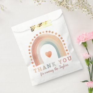 Sacolinha Boho Rainbow Favor Bag - Watercolor Th