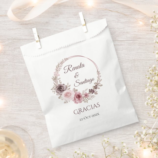 Sacolinha Boho Wedding Favor Bag (Cortado)