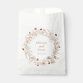 Sacolinha Boho Wildflower Butterfly Casamento