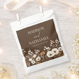 Sacolinha Boho Wildflower Fllower Floral Casamento