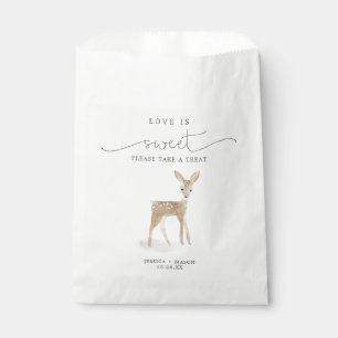 Sacolinha Boho Woodland Love é o doce favor de Bag Deer