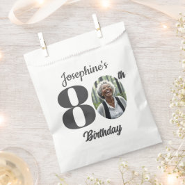 Sacolinha Bold 80th Birthday Party Photo 