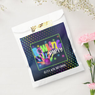 Sacolinha Boliche Birthday Favor Bag - Partido da Boliche