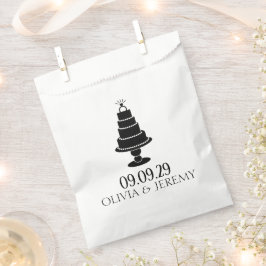 Sacolinha Bolo de Casamento