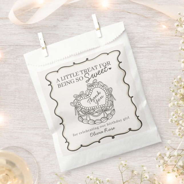 Sacolinha Bolo de Coquetel Retro Cardíaco com Arco bege - An (Cortado)