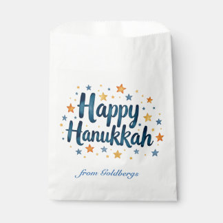 Sacolinha 🕎 Bolsa de Favor de Hanukkah Feliz