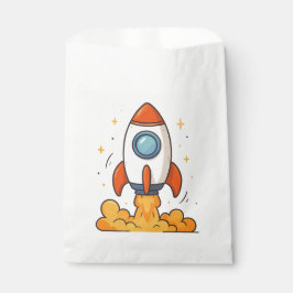 Sacolinha Bolsa de favorecimento BLAST-OFF da Rocketship