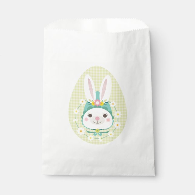Sacolinha Bolsa de favores de asterbunny (Frente)