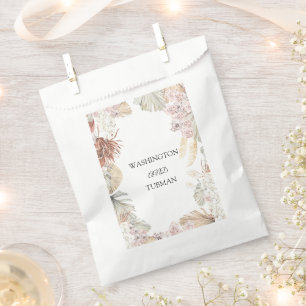 Sacolinha Bolsa de favores de Bohemian Chic Floral