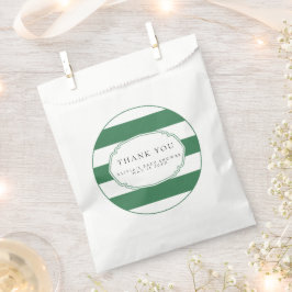 Sacolinha Bolsa de favores de golfe verde