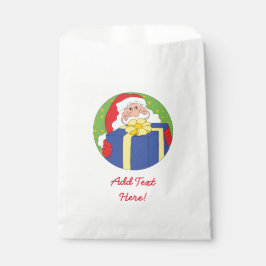 Sacolinha Bolsa de Favoritos Personalizada de Natal