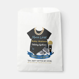 Sacolinha bolsas a favor do Partido Chá de fraldas Príncipe 