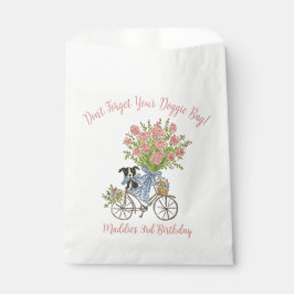 Sacolinha Bolsas Coquette Puppy Festa de aniversário Treine