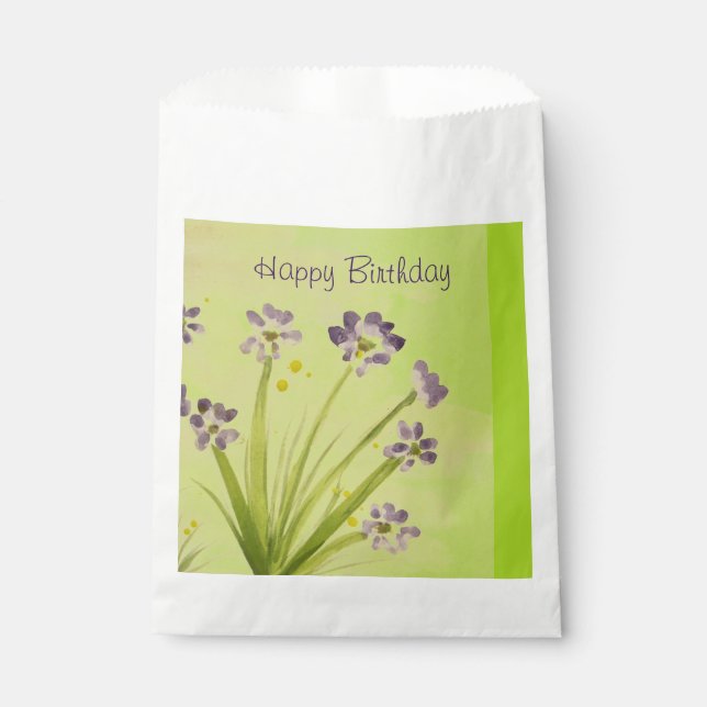 Sacolinha Bolsas de cookies de papel do rico (Frente)