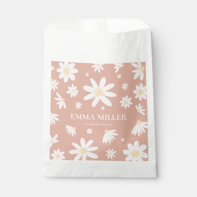 Sacolinha Bolsas De Favor Da Margarida Rosa (Frente)