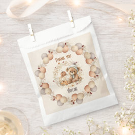 Sacolinha Bolsas De Favor De Aniversário Do Urso De Queda