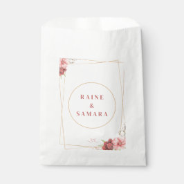 Sacolinha Bolsas De Favor Do Casamento Elegante Dourado