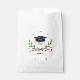 Sacolinha Bolsas De Favor Do Emblem De Vitória De Graduação