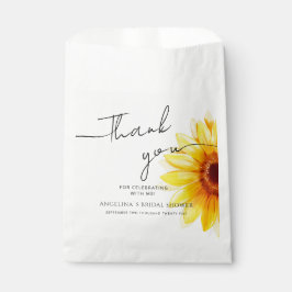 Sacolinha Bolsas de Favor para Chá de Noiva Moderno