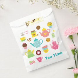 Sacolinha Bolsas de Favor para o Chá