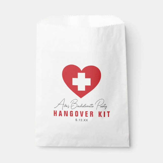 Sacolinha Bolsas de Favor Personalizadas de Ressaca (Frente)