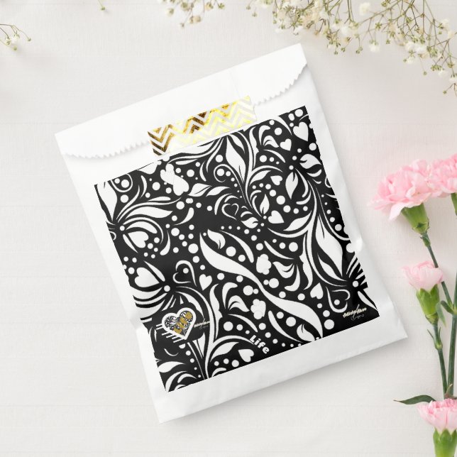 Sacolinha Bolsas de Favor Preto da Cota Vida de Adiela Akoo (Selado)