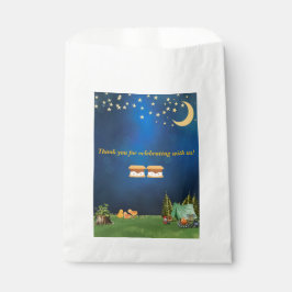 Sacolinha Bolsas de favoritos de Chá de fraldas gêmeo com S'