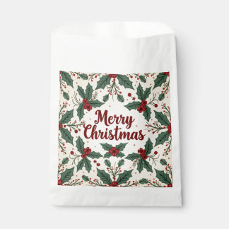 Sacolinha Bolsas de Favoritos do Estilo de Vintagem de Natal