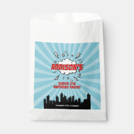 Sacolinha Bolsas de Festa de aniversário de Super Herói