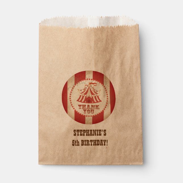 Sacolinha Bolsas de Festas Personalizadas de Carnaval ou Cir (Frente)