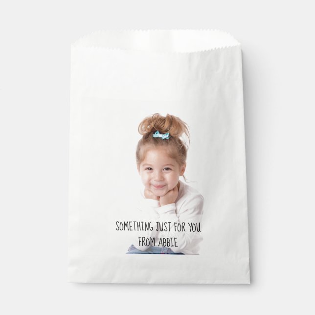 Sacolinha Bolsas de Goodie de Fotografias Personalizadas (Frente)