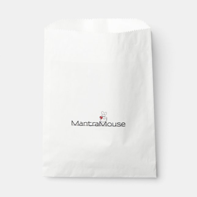 Sacolinha Bolsas de logotipo MantraMouse® (Frente)